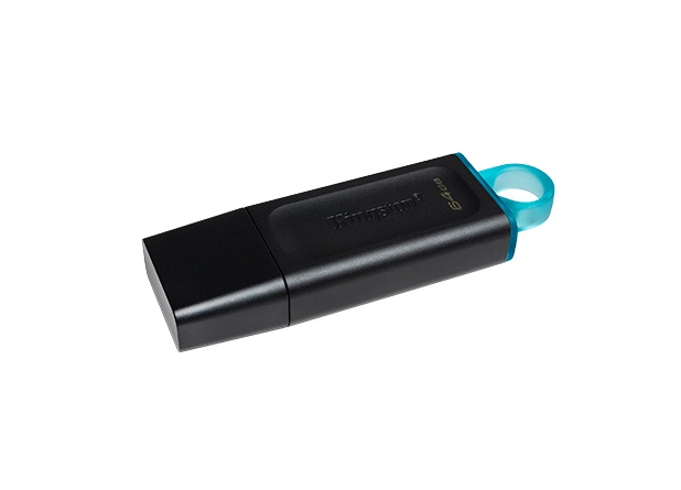 Pen Drive Negro/Azul 64Gb usb 3.2 Kingston DataTraveler Exodia (DTX/64GB)